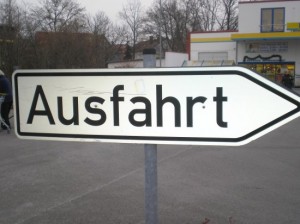 Ausfahrt