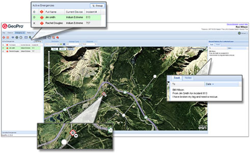 Example of Tracking an Iridium Extreme Satellite Phone