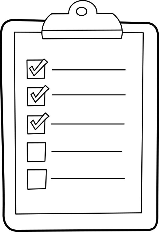 Travel checklist for travel preperation
