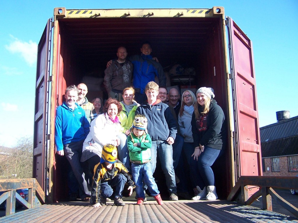UPDATE: First container of 2015 ready for Malawi!