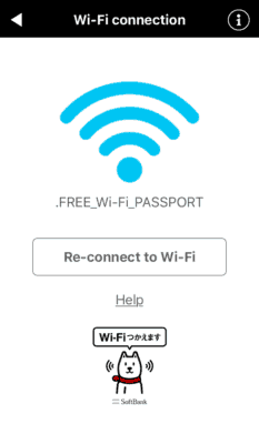 Connected to Wi-Fi