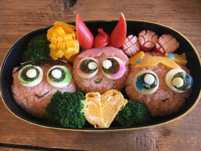 Mom Makes Highly Detailed Anime Character Bento Boxes for Her Kids