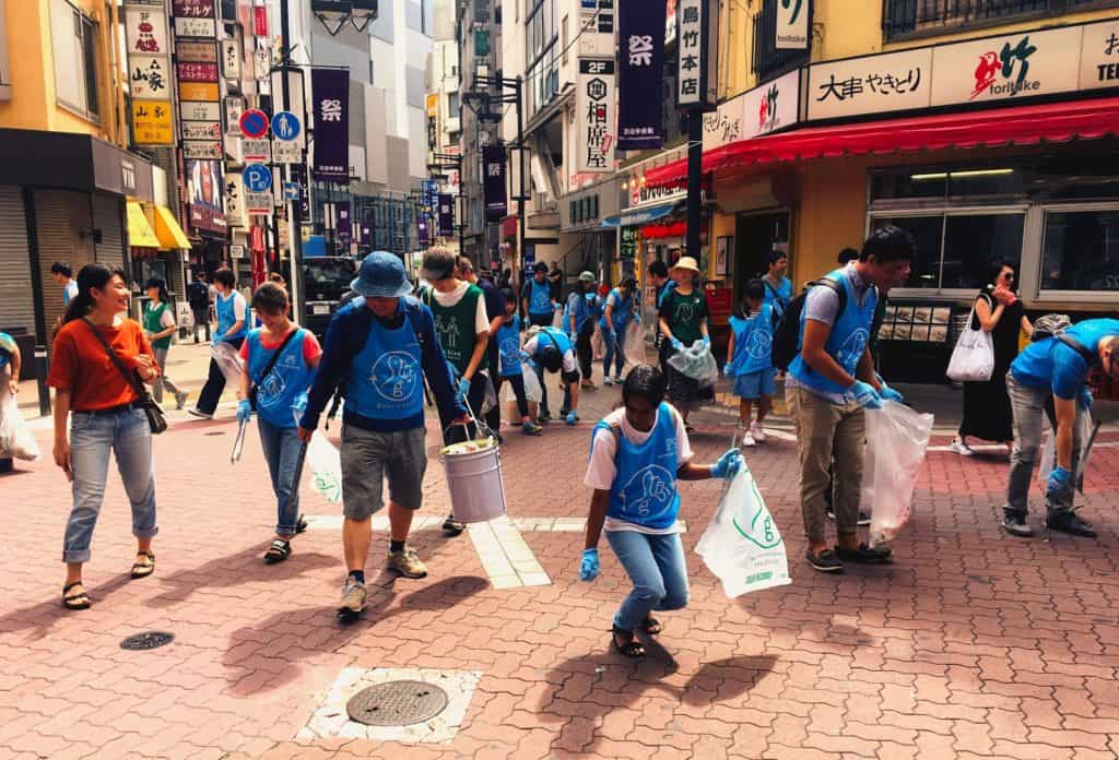 Volunteering in Japan