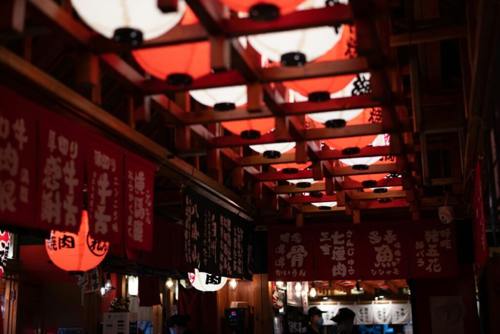 An image of a Japanese restaurant.