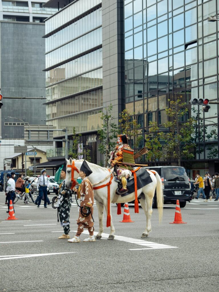 Horse in Central Tokyo