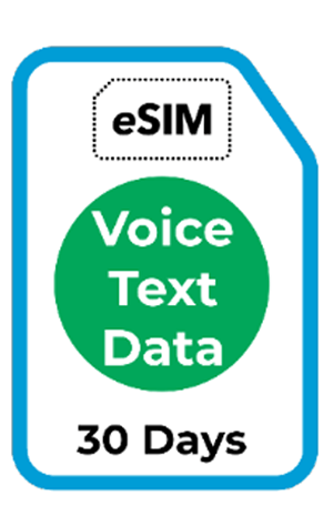 Voice + Data Japan eSIM